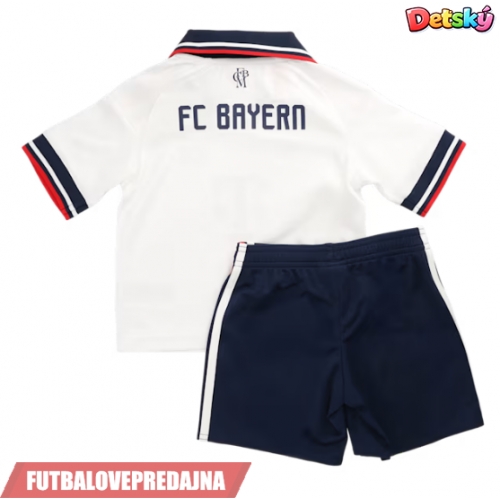 Lacne Dětský Futbalové dres Bayern Munich 2026-27 Krátky Rukáv - Preč (+ trenírky)
